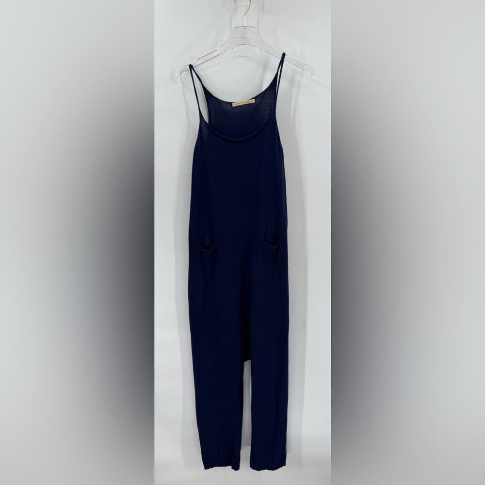 Lauren Manoogian Women's Charcoal Gray Sleeveless Jumpsuit - Picture 3 of 8